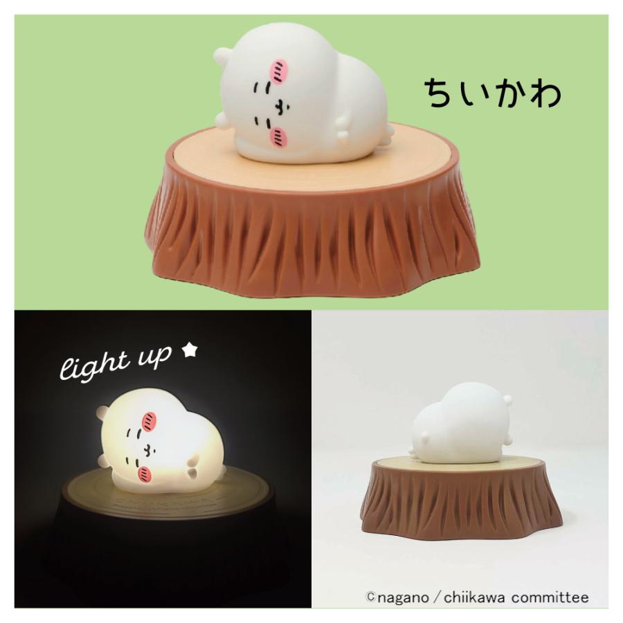 ワイヤレス充電器 スマホ充電 QI対応 LEDランプ ちいかわライト