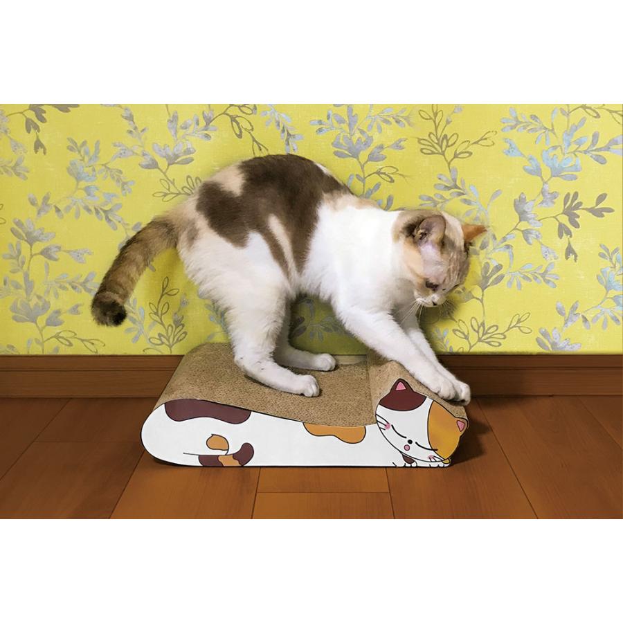 猫 ケア用品 ネコ 猫用品 猫ベッド ペット つめとぎ 爪とぎ ダンボール 段ボール ねこの爪とぎ 居眠りにゃんこ |  | 06
