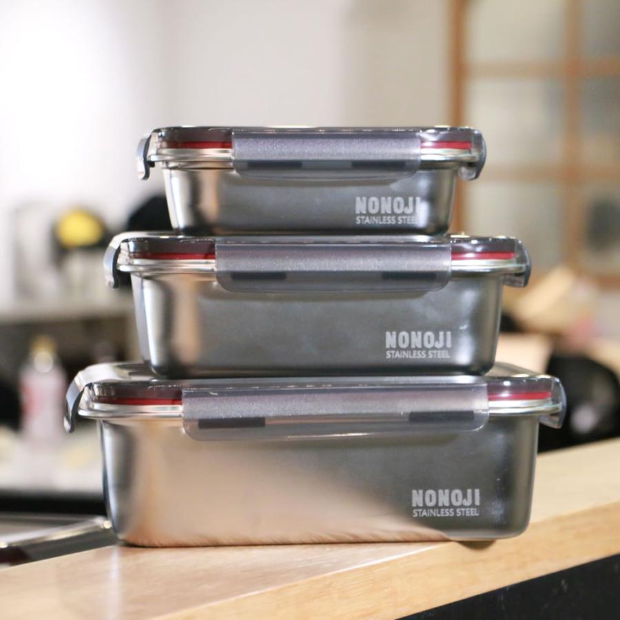 ののじ ののじマジックコンテナL 2250ml NSY2250‐SGR ステンレス 保存