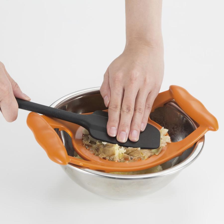 貝印 調理器具 KK 手間なしポテトマッシャー 000DH8182 野菜つぶし器