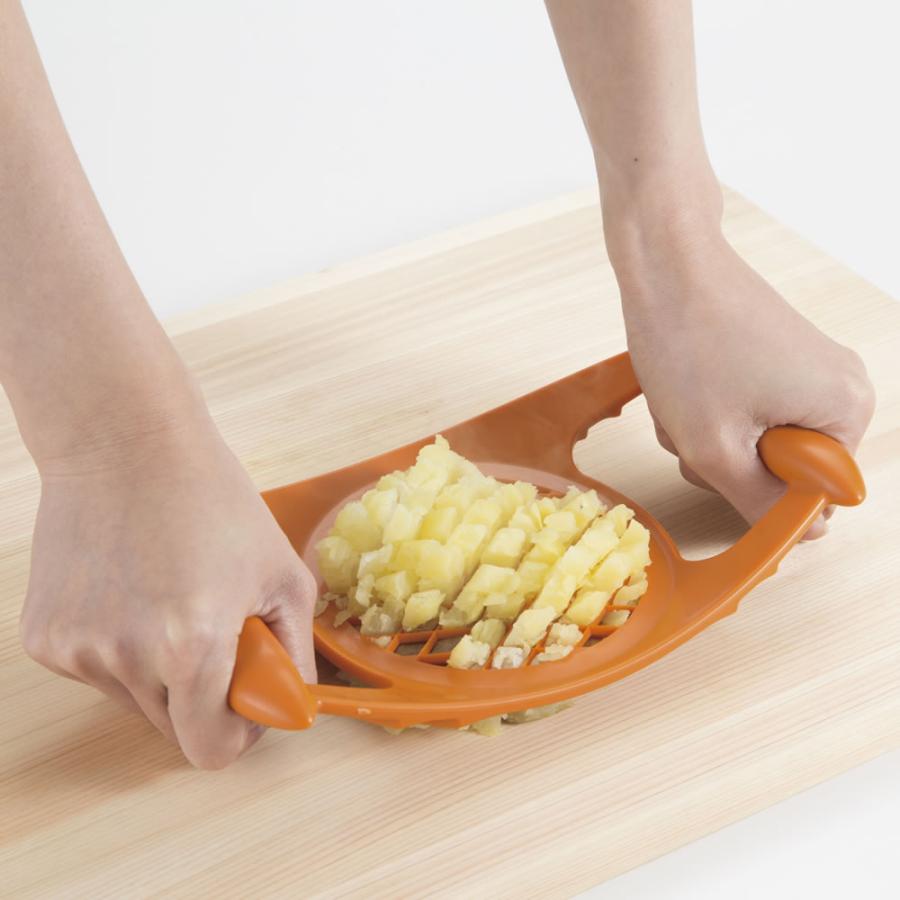 貝印 調理器具 KK 手間なしポテトマッシャー 000DH8182 野菜つぶし器