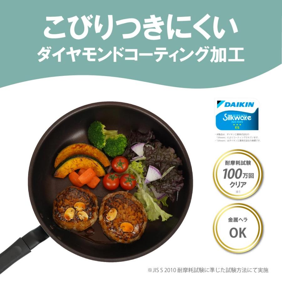 和平フレイズ 料理 調理器具フライパン ダイキン 軽量 金属ヘラOK