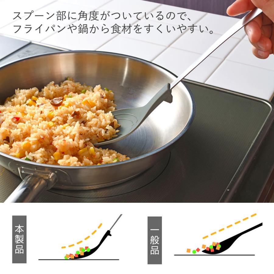 調理スプーン 万能 計量 おたま 長い柄 耐熱 とりわけ 盛り付け レイエ