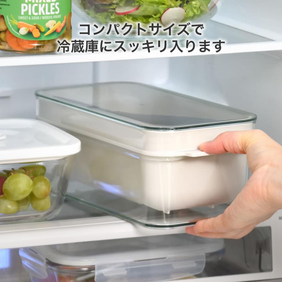 ぬかどこボックス LES3201 ぬか床 容器 ぬか漬け 冷蔵庫 水抜き 糠床