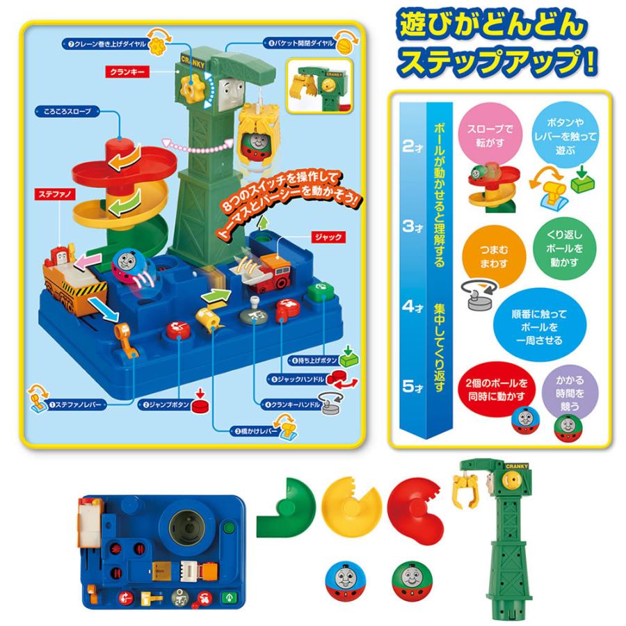 きかんしゃトーマスころころアドベンチャー 知育玩具 教育おもちゃ