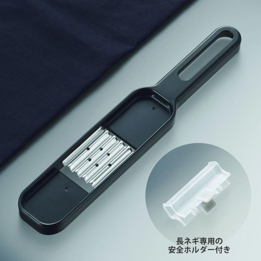 長ねぎ スムーズ ねぎ削り 薄切り 長ネギ ネギ専用ピーラー 包丁 均等
