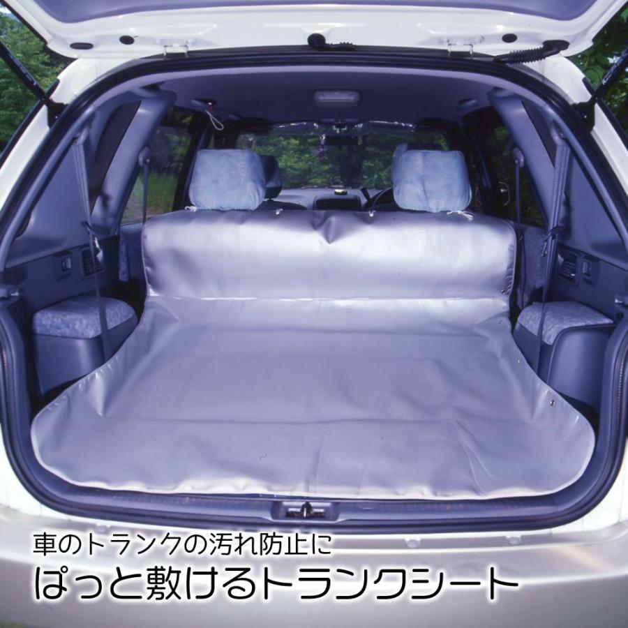 ぱっと敷けるトランクシート 車 撥水 マット 多機能 カーマット シート