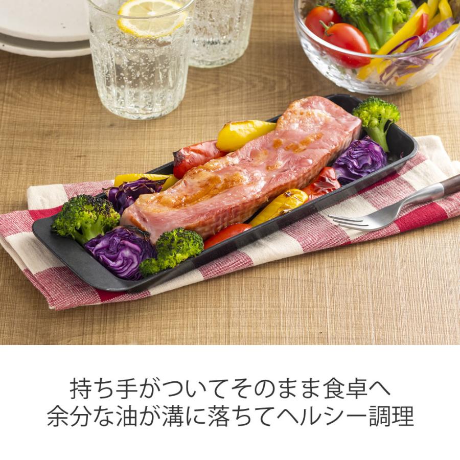 高木金属工業 魚焼きグリル 鉄板 トレー 焼き魚プレート 高木金属工業 魚焼きグリル 鉄板 トレー 焼き魚プレート