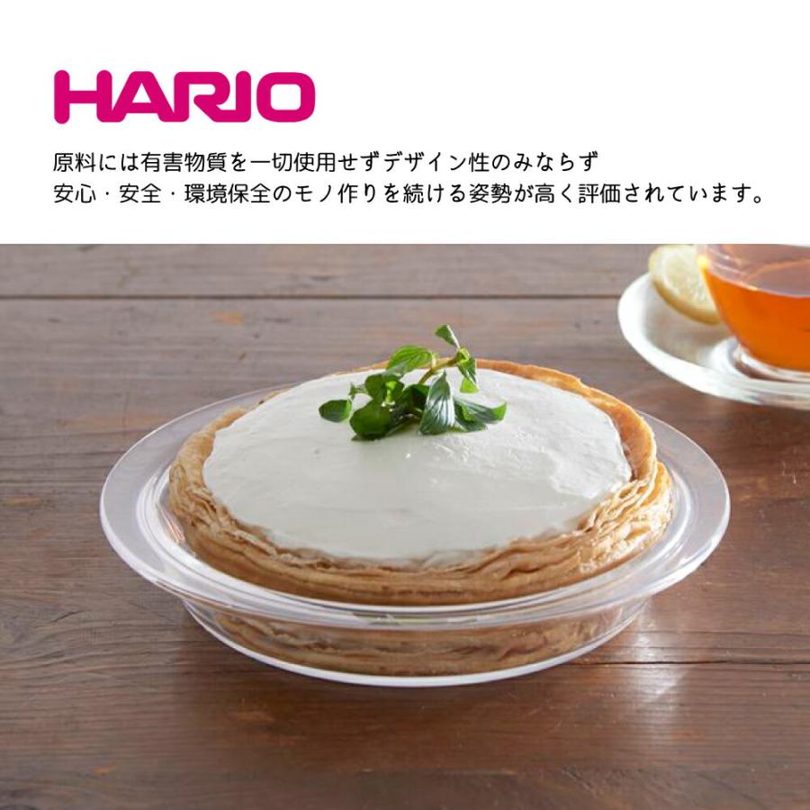 HARIO（ハリオ） 耐熱パイ皿2枚セット HPZ-1812 HARIO はりお 耐熱