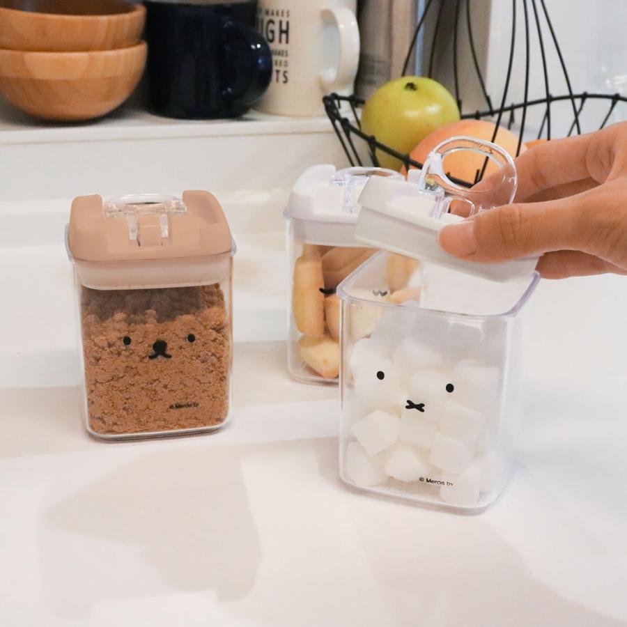 Miffy（ミッフィー） キッチン 収納 保存容器 調味料保存容器 砂糖 塩