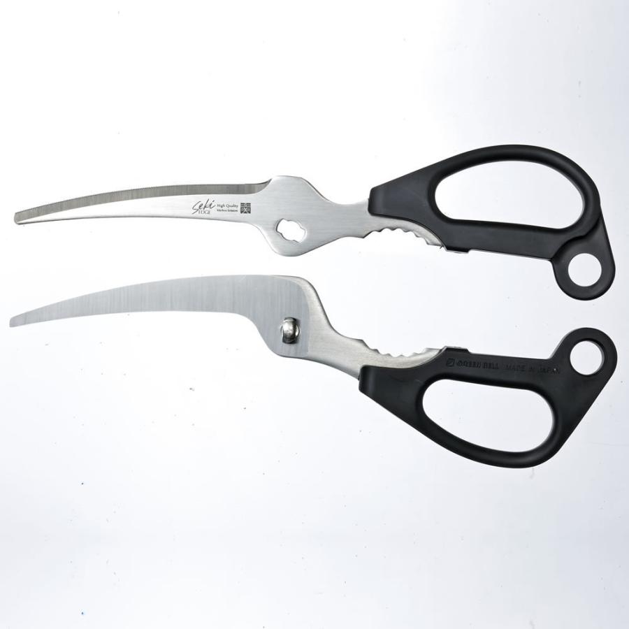 日本製 ステンレス 料理バサミ 加圧式霧吹き付き*5 貝印 鍛造オールステンレス キッチンバサミ DH4495 KAI はさみ