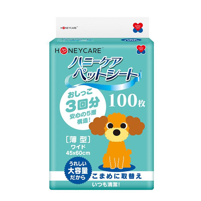 ハニーケア ペットシート 100枚×4袋 ハニーケア ハニーケアペットシート スーパーワイド ワイド レギュラー