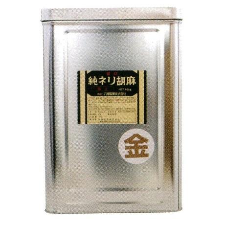 ※同梱発送不可【メーカーより直送】 [215] 星印純ネリ胡麻 金 18kg 業務用