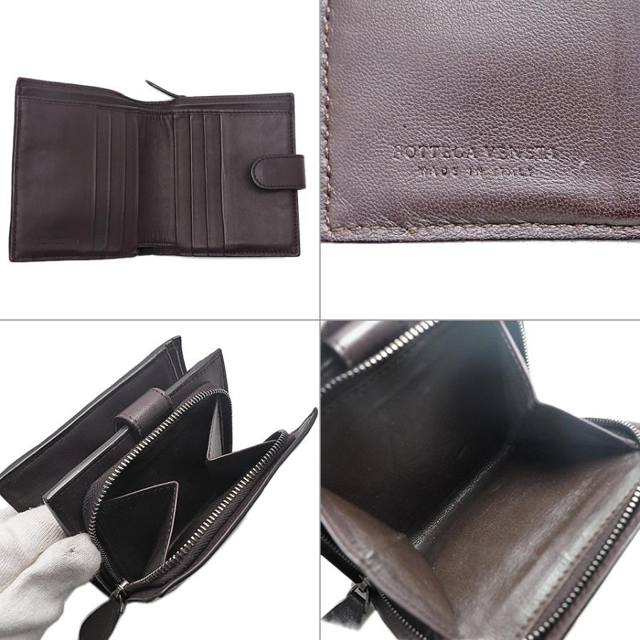 BOTTEGA VENETA ボッテガ ヴェネタ イントレチャート 二つ折り財布 