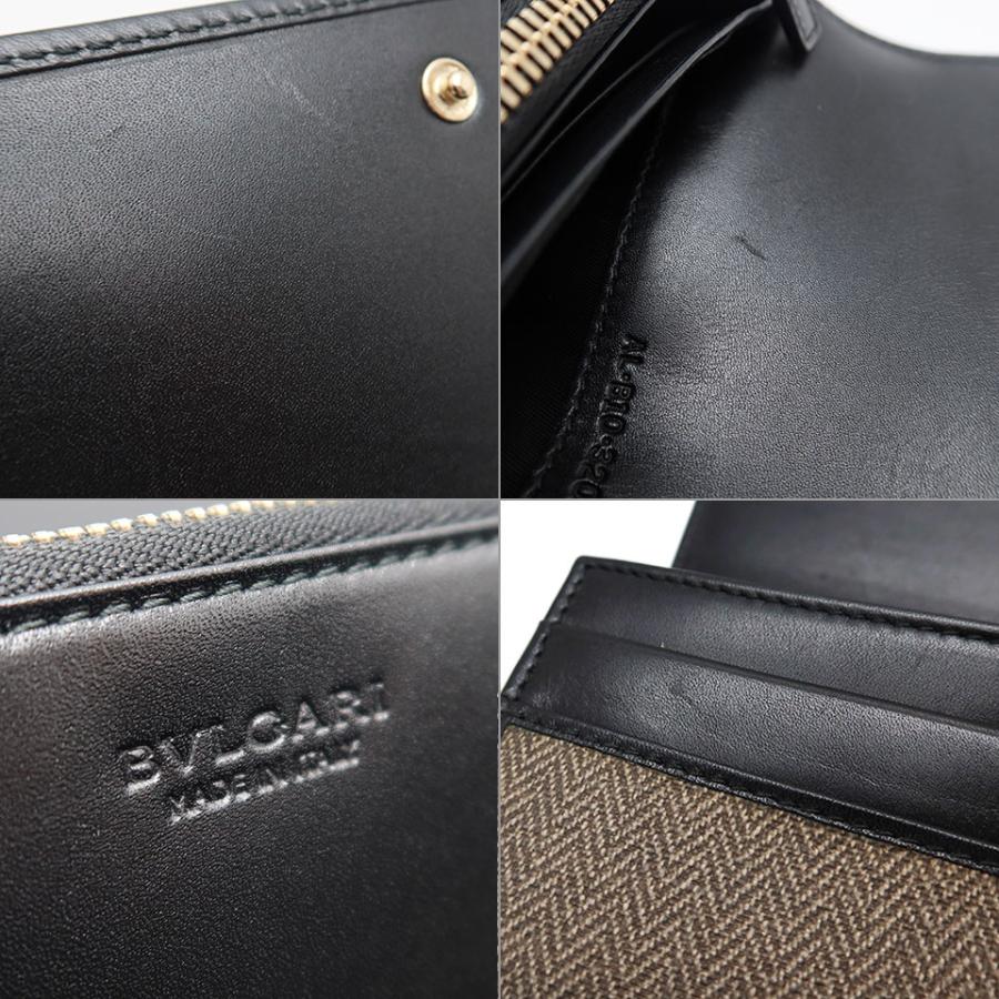BVLGARI（ブルガリ） コレツィオーネ長財布 32052 PVCキャンバス