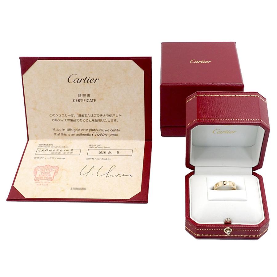 Cartier（カルティエ） Love リング スモールモデル ダイヤモンド1石