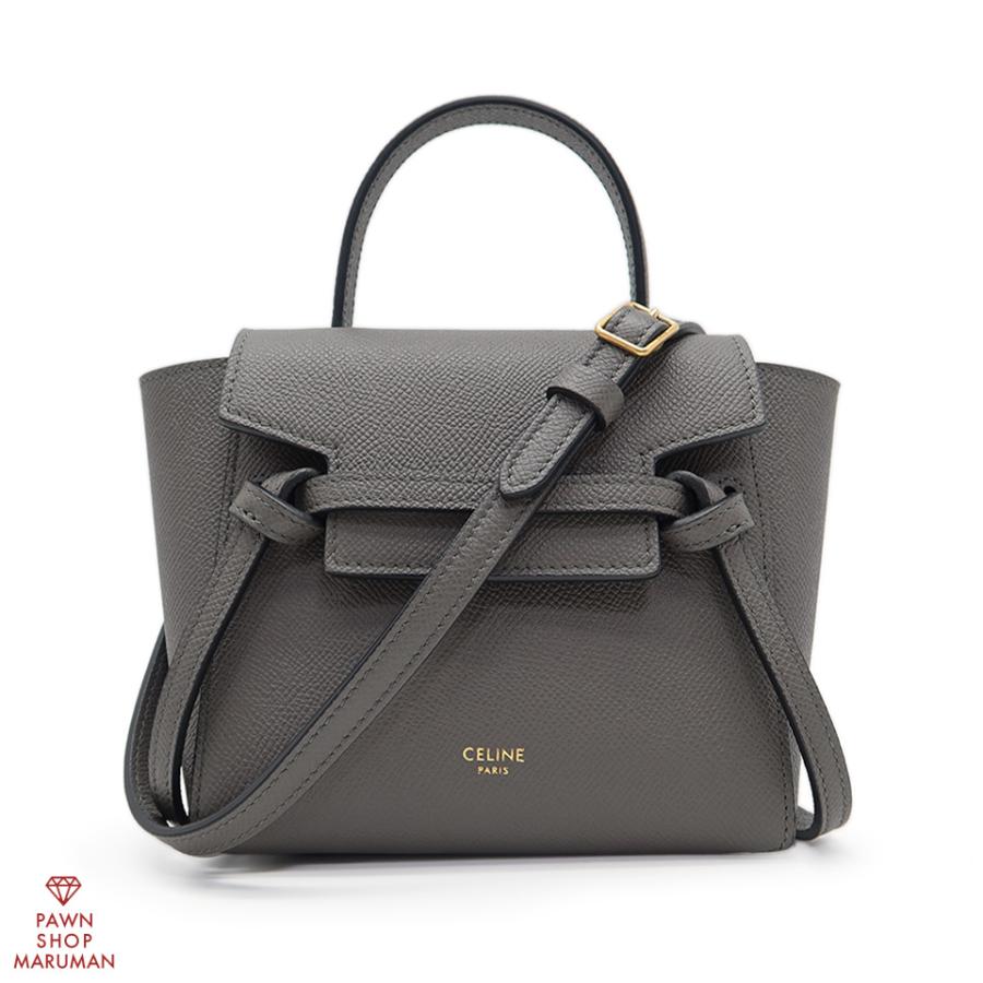 CELINE（セリーヌ） ピコ ベルトバッグ 194263ZVA 10DC グレインド