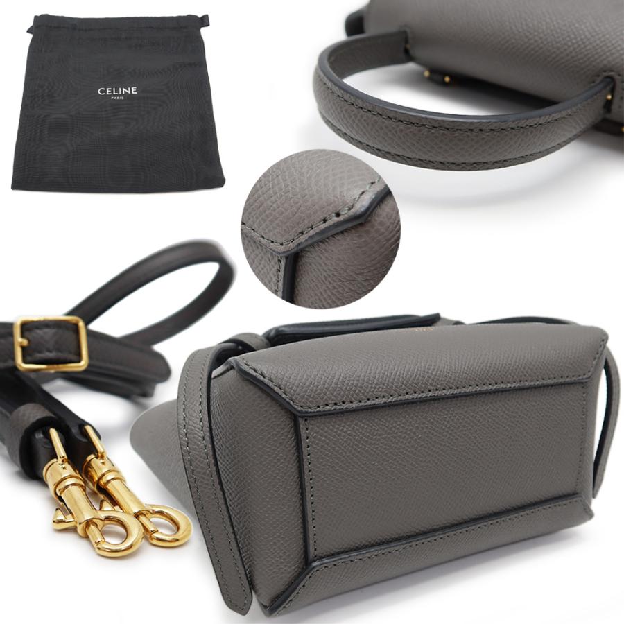 CELINE（セリーヌ） ピコ ベルトバッグ 194263ZVA 10DC グレインド
