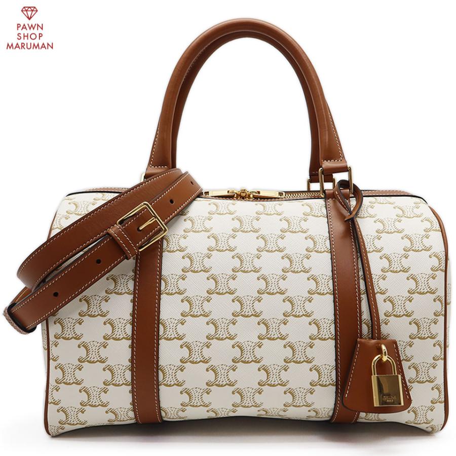 CELINE（セリーヌ） トリオンフ ボストンバッグ 190372CAS 01BC