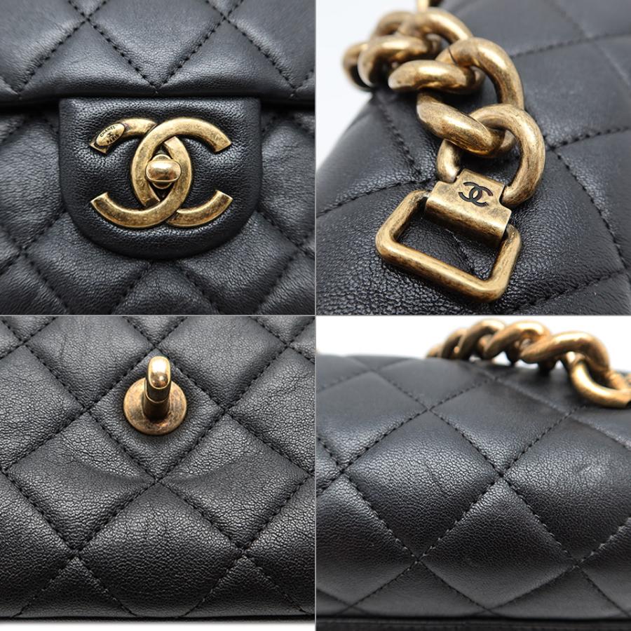 CHANEL（シャネル） マトラッセ チェーンハンドバッグ シープスキン