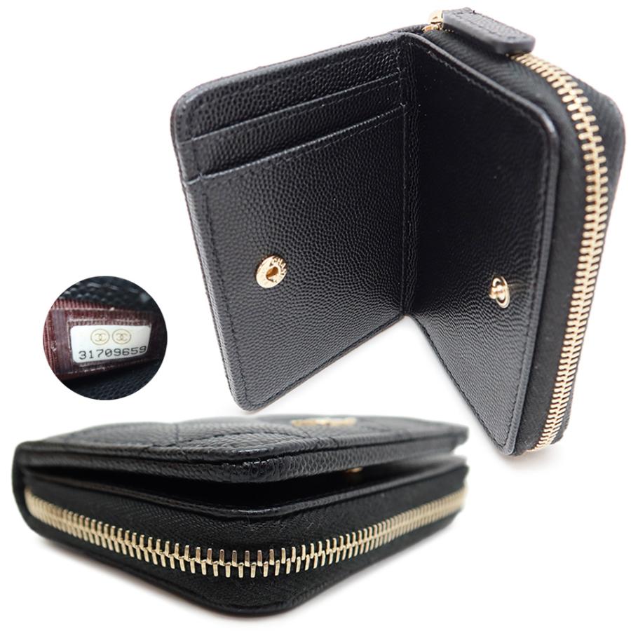 CHANEL（シャネル） カードポケット付きコインケース AP1958 キャビア