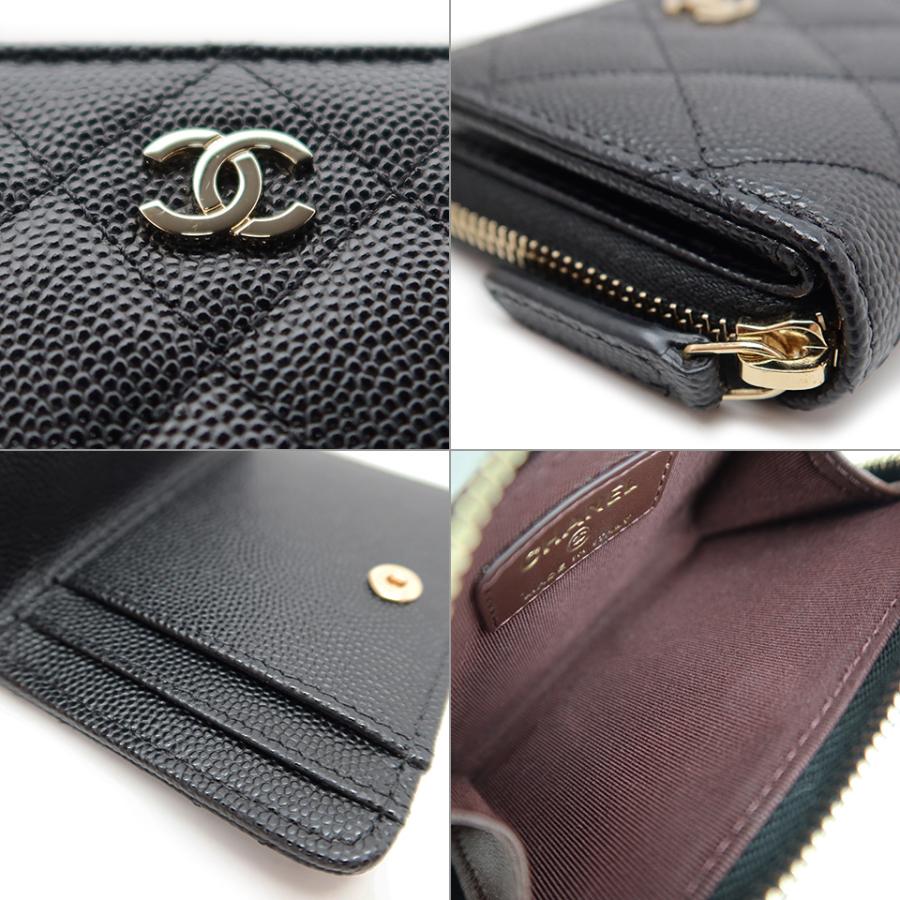 CHANEL（シャネル） カードポケット付きコインケース AP1958 キャビア
