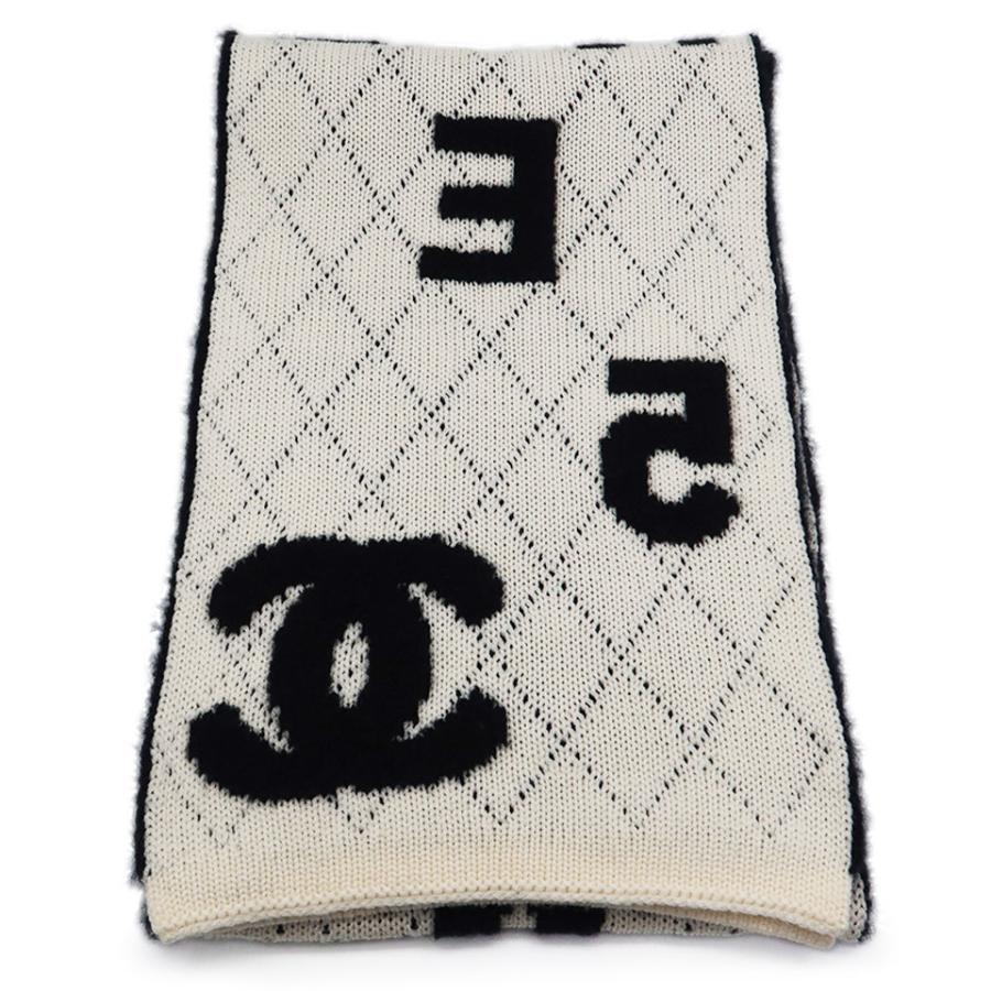 【新品未使用】シャネル CHANEL マフラー カシミヤ ココマーク ビーズ CHANEL新作☆シャネルマフラー ココマーク完売前に 直営1点 (CHANEL