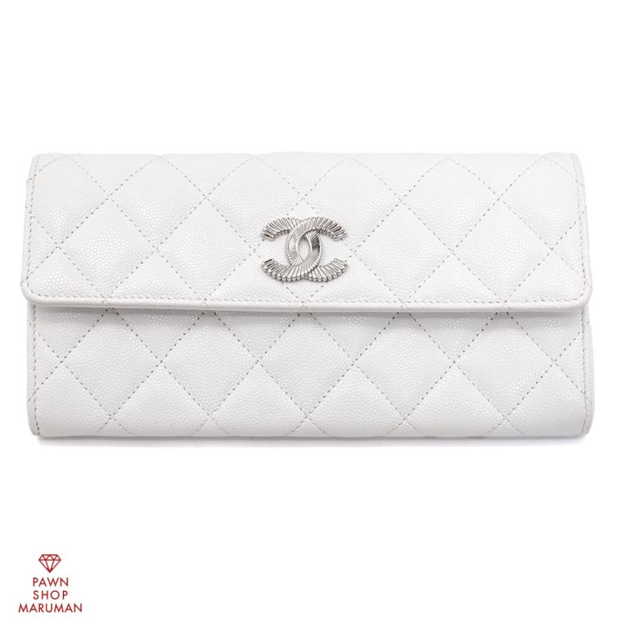 CHANEL（シャネル） マトラッセ ロングフラップウォレット AP4327