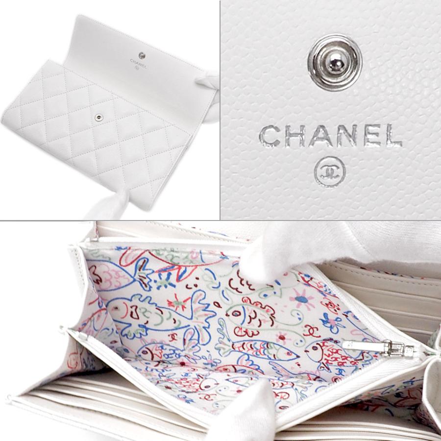 CHANEL（シャネル） マトラッセ ロングフラップウォレット AP4327
