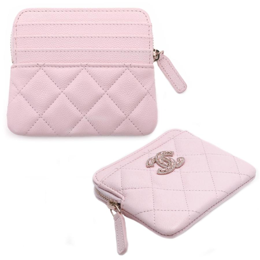 CHANEL（シャネル） マトラッセ ココマーク ジップコインパース AP2741