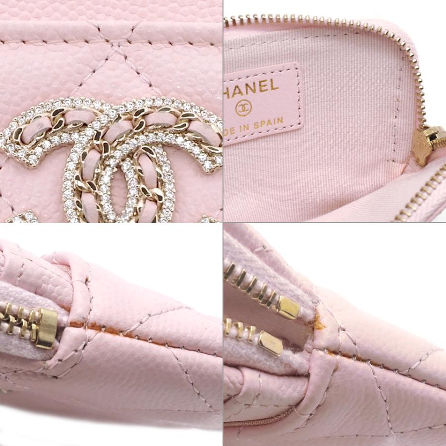 CHANEL（シャネル） マトラッセ ココマーク ジップコインパース AP2741