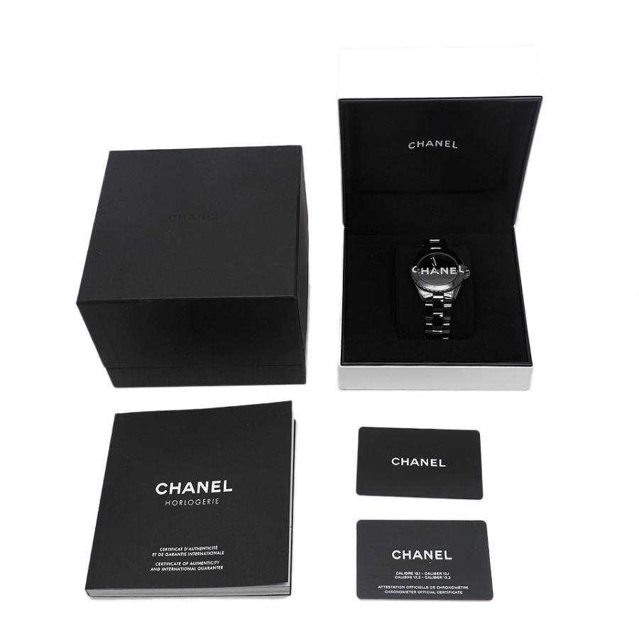 J12 CHANEL シャネル ウォンテッド ドゥ H7418 自動巻き セラミック