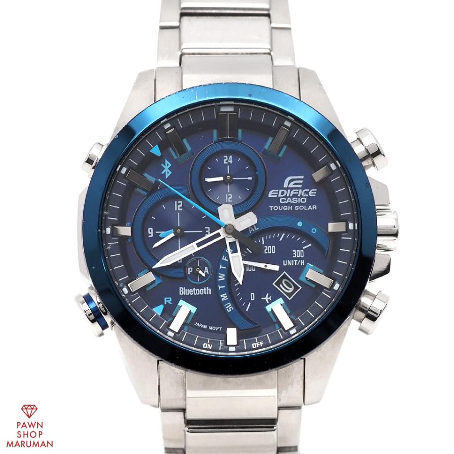 CASIO EDIFICE(カシオ エディフィス) EQBー500 ソーラー時計 駅南やまご質店オンラインショップ / カシオ EQB-500D-1AJF
