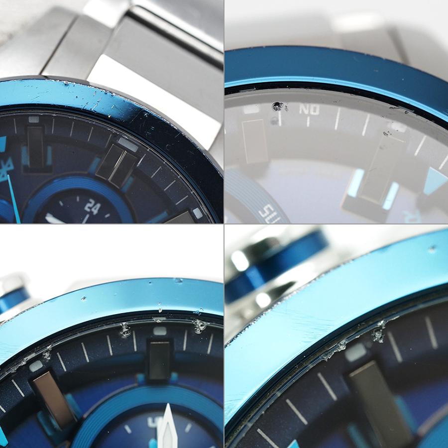 美品CASIOEDIFICEEQB-500DB-2AJF青文字盤ブルー