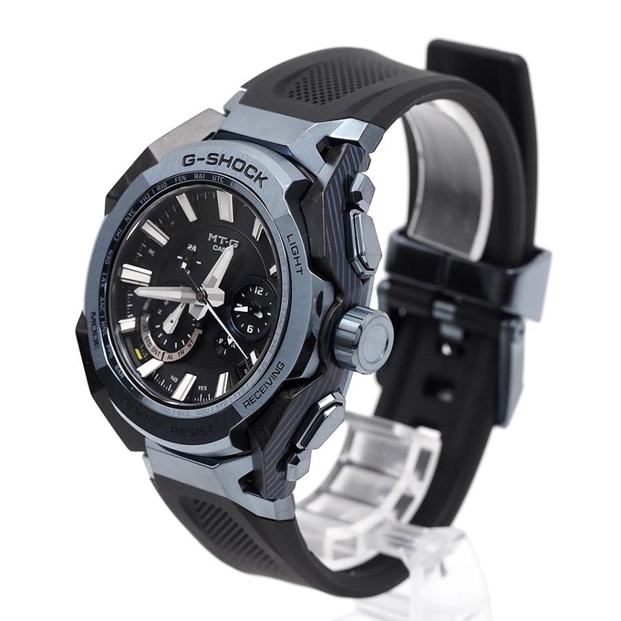 CASIO カシオ G-SHOCK MTG-B4000シリーズ MTG-B4000B-1A2JF ソーラー電波 カーボン×SS ブラック 【丸万質舗】の画像