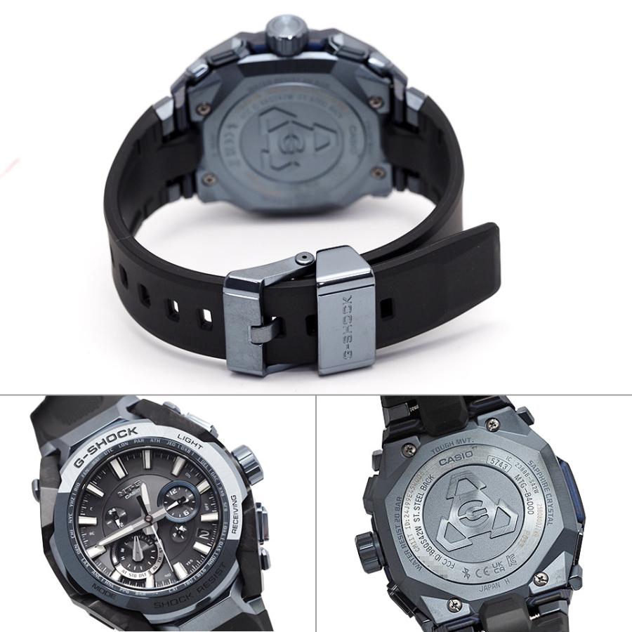 CASIO カシオ G-SHOCK MTG-B4000シリーズ MTG-B4000B-1A2JF ソーラー電波 カーボン×SS ブラック 【丸万質舗】の画像