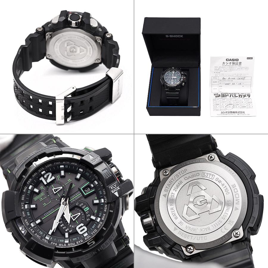 G-SHOCK CASIO カシオ グラビティマスター GW-A1100-1A3JF ソーラー