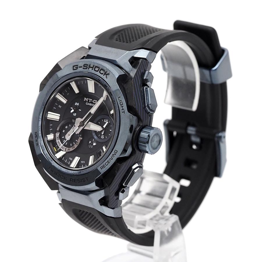 CASIO カシオ G-SHOCK MTG-B4000シリーズ MTG-B4000B-1A2JF ソーラー電波 カーボン×SS ブラック 【丸万質舗】の画像