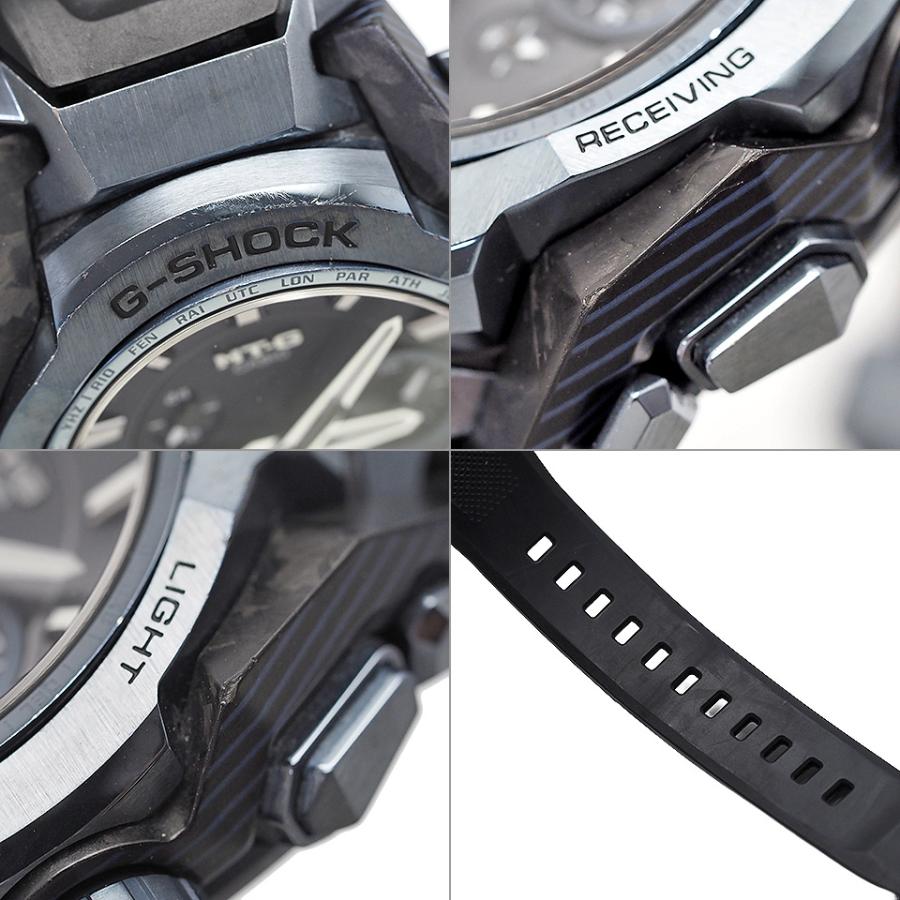 CASIO カシオ G-SHOCK MTG-B4000シリーズ MTG-B4000B-1A2JF ソーラー電波 カーボン×SS ブラック 【丸万質舗】の画像