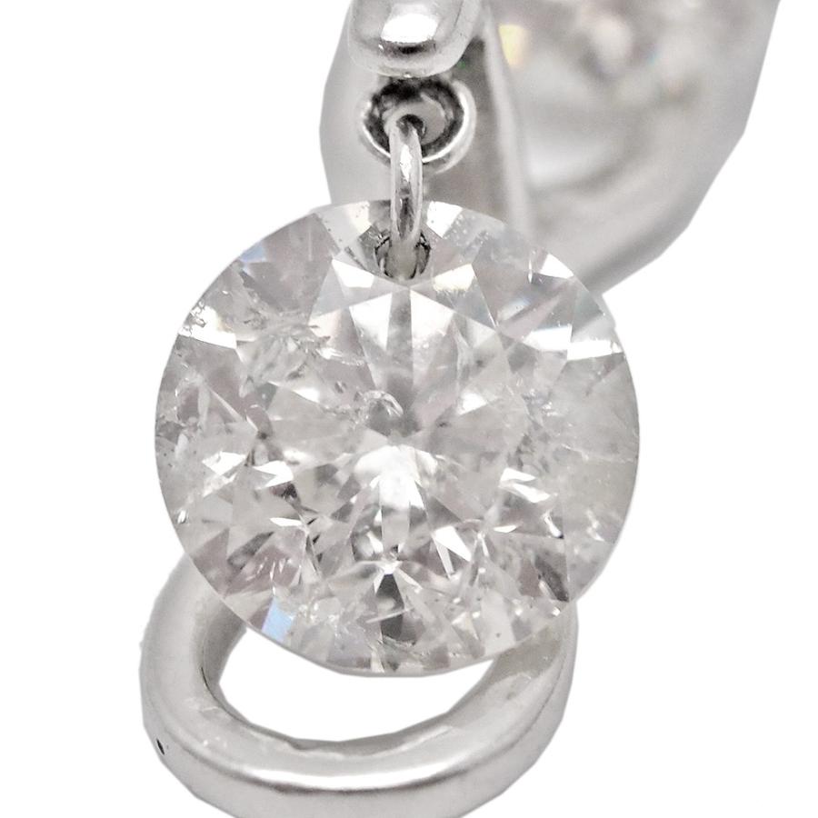 Pt900×Pt850 ダイヤモンドネックレス 1.58ct プラチナ 【丸万質舗】_1