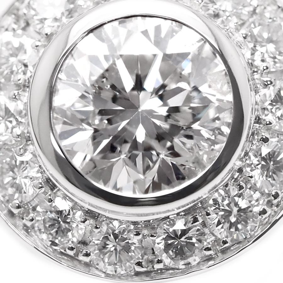 ダイヤモンドリング Pt900 ダイヤ0.45ct メレダイヤ0.72ct #12 