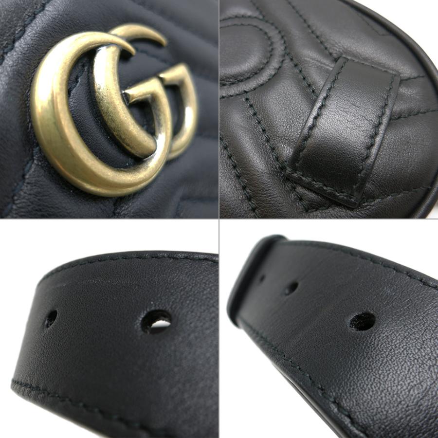 GUCCI（グッチ） GGマーモントキルティング ベルトバッグ 476434