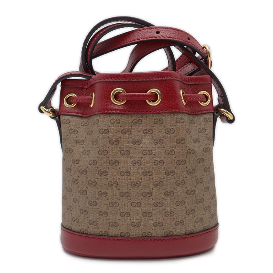 GUCCI グッチ 巾着バッグ ドラえもんコラボ 647801 520981 レザー 