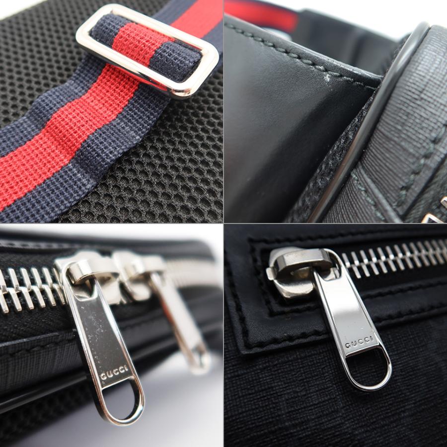 GUCCI（グッチ） GGスプリーム ウエストポーチ 474293 PVC×レザー