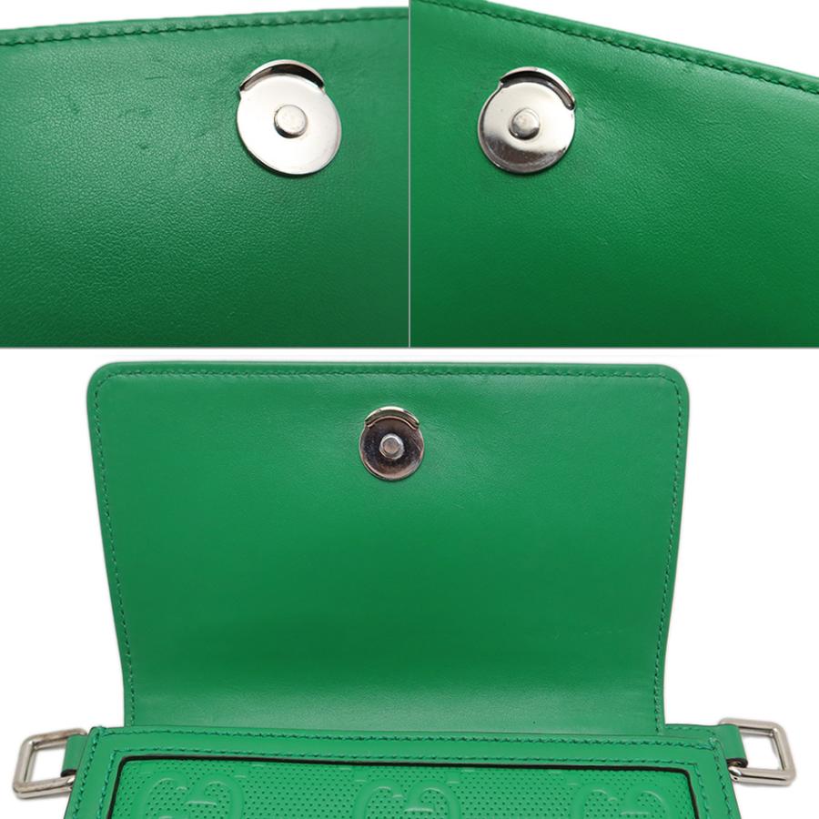 GUCCI（グッチ） GGエンボス メッセンジャーバッグ 625782 レザー