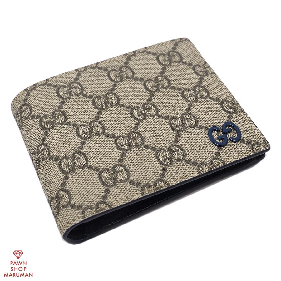 GUCCI（グッチ） 二つ折り財布 768243 FACQC 9751 GGスプリーム