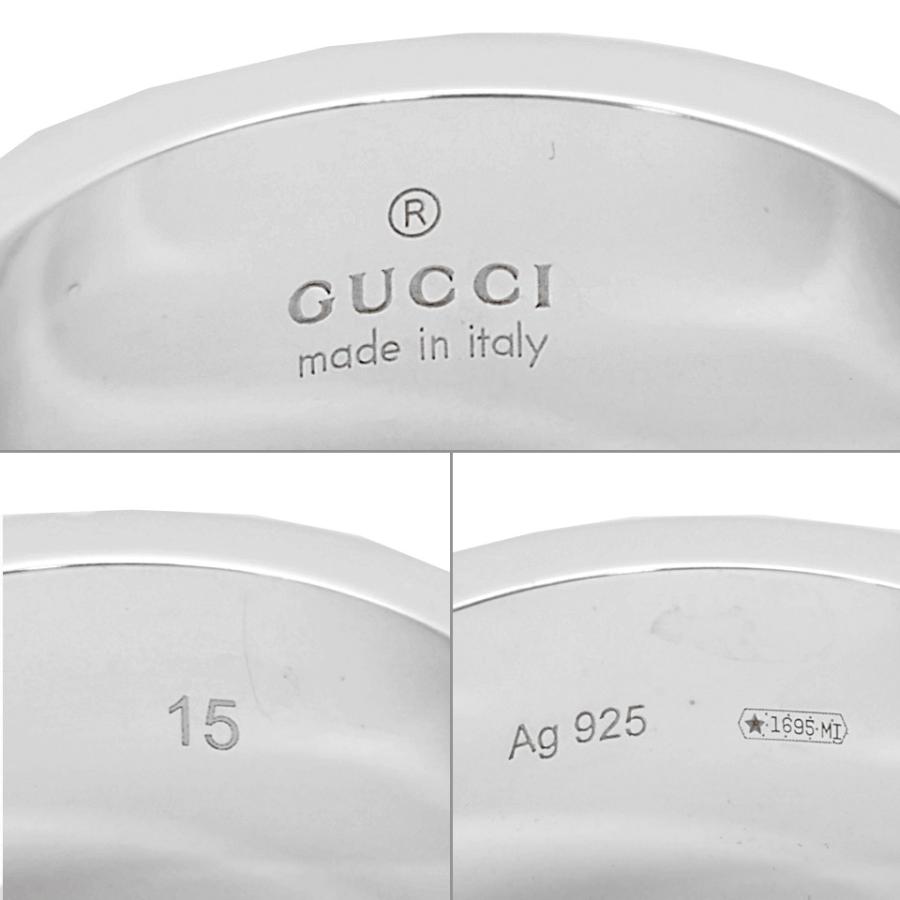 GUCCI（グッチ） ブランデッドカットアウトGリング #15 (サイズ刻印15