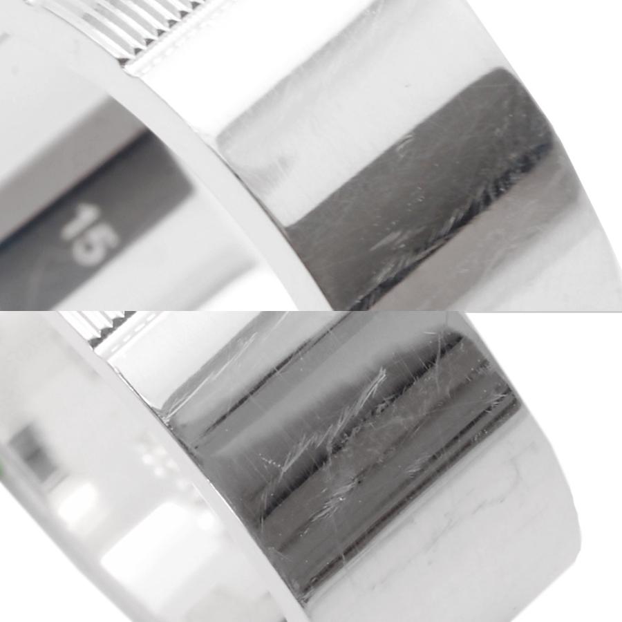 GUCCI グッチ ブランデッドカットアウトGリング #15 (サイズ刻印