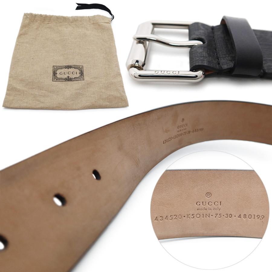 GUCCI（グッチ） キングスネークプリントベルト 434520 GGスプリーム