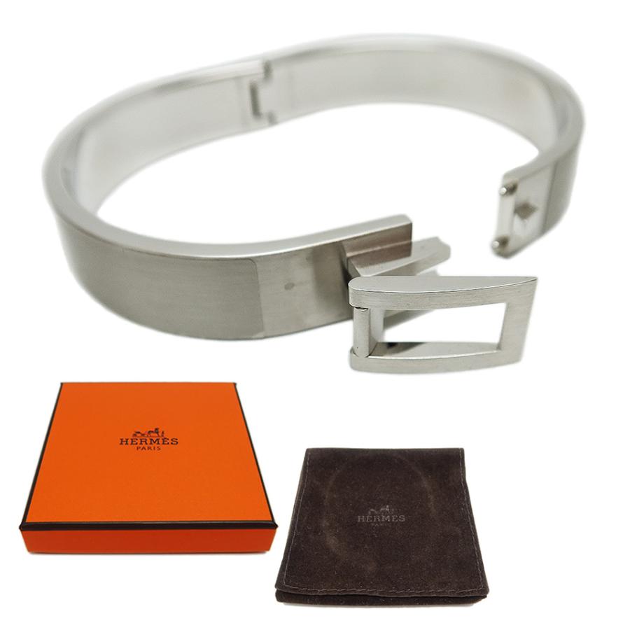 HERMES エルメス ジェットバングル パラディウムプレーテッド HERMES エルメス ジェットバングル パラディウムプレーテッド